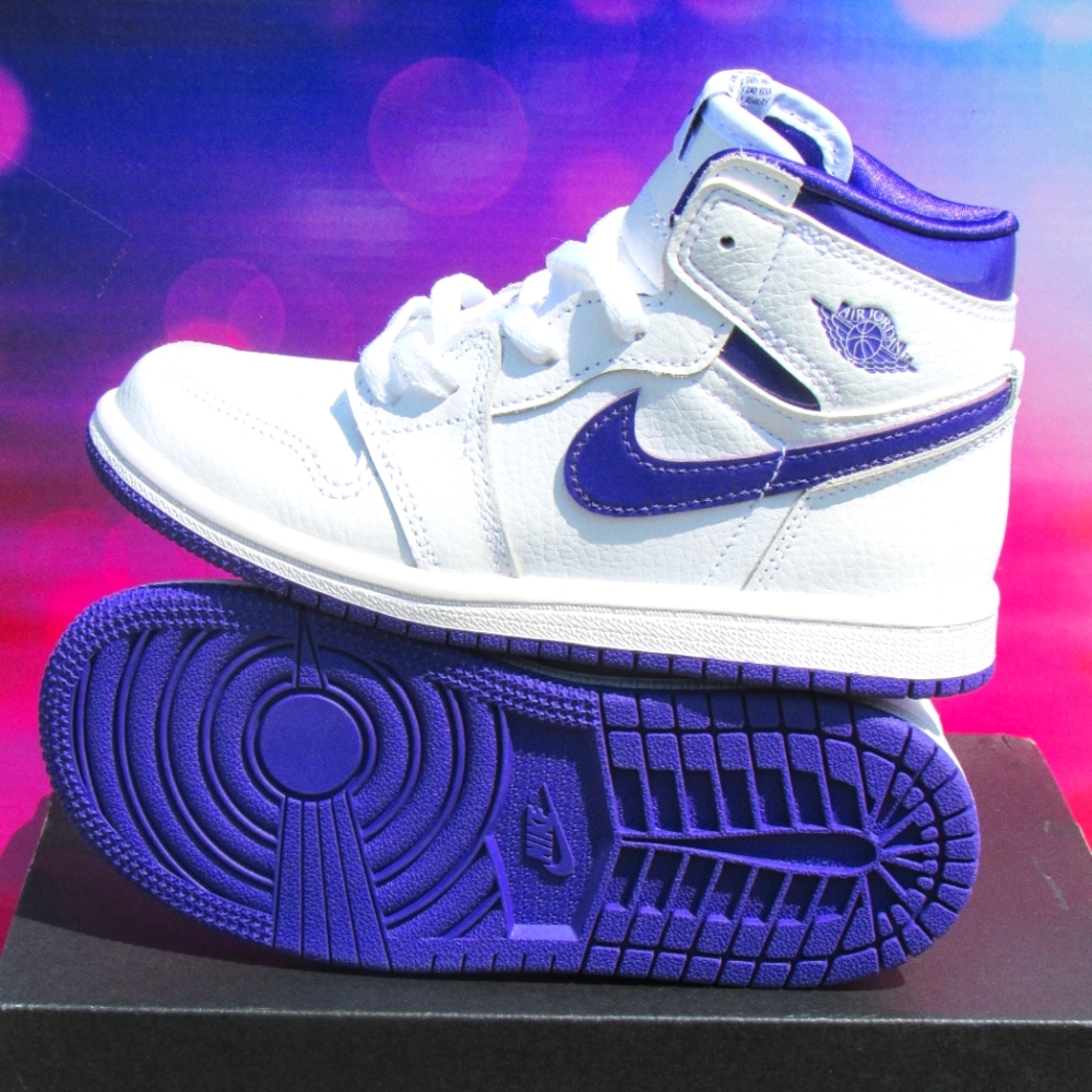 High Jordan 1 -Court Purple
